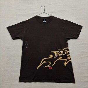 Travis Scott Cactus Jack Take It 2 The‎ Max Graphic T Shirt Brown Mens Size M
